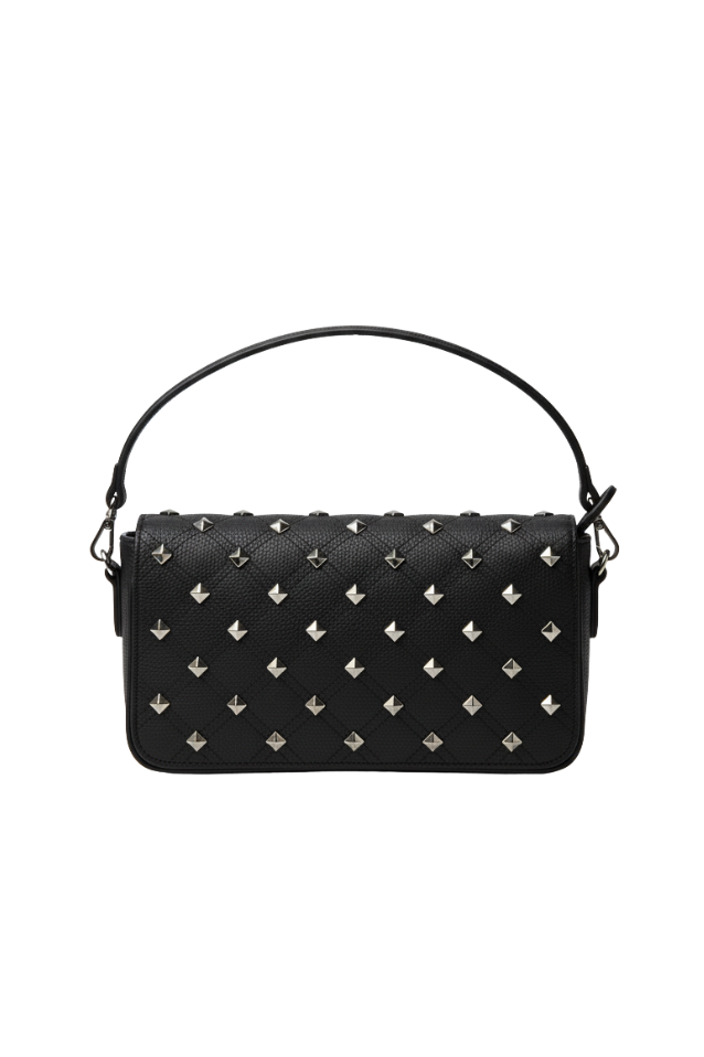 Bolsa Couro Rockers Preta