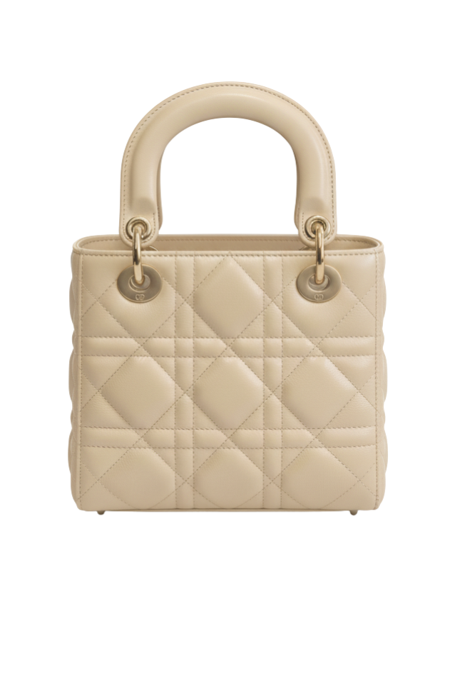 Bolsa Cannage Bege Europeu