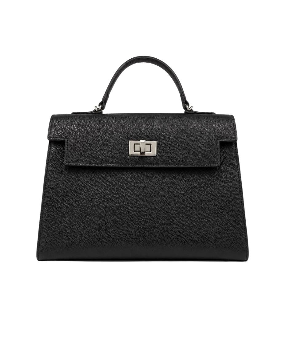 Bolsa couro Roma Preta
