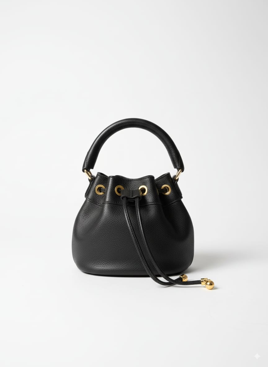 Mini Bucket Bruges Preta