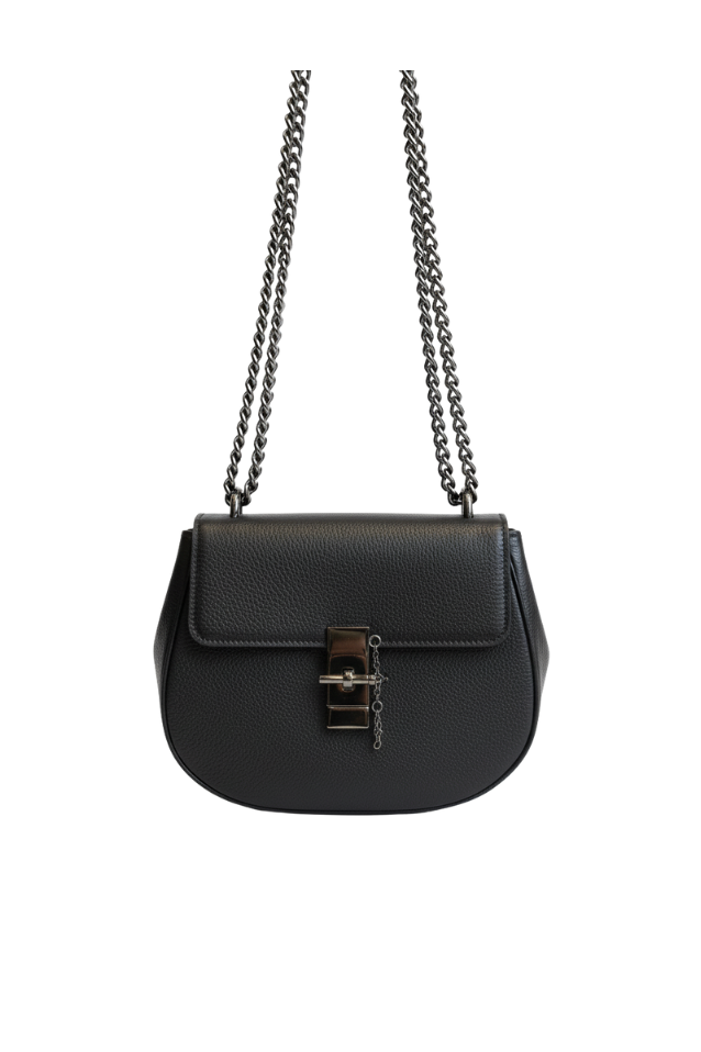 Bolsa Flower Bud Preta