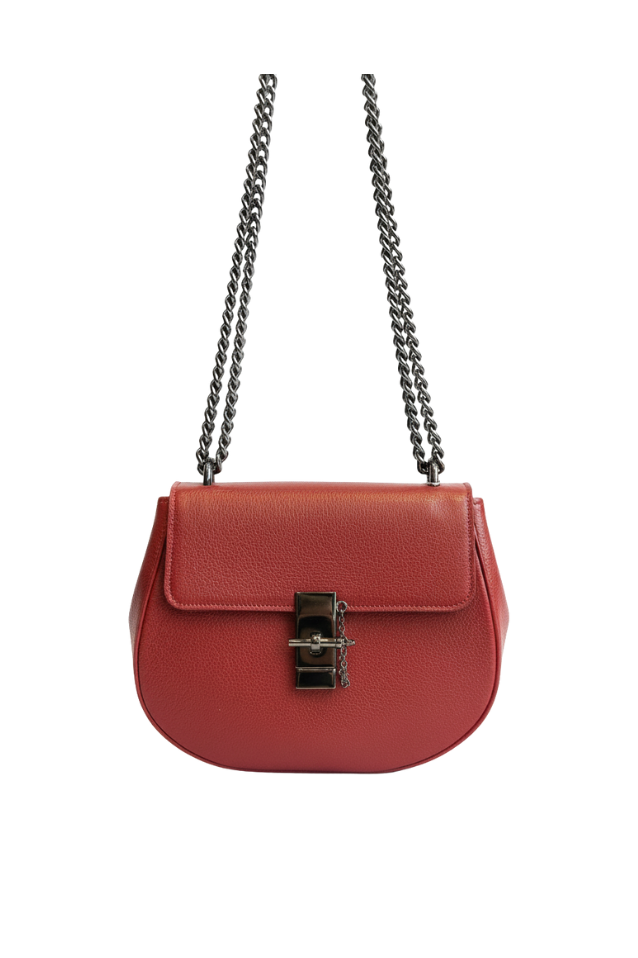 Bolsa Flower Bud vermelha