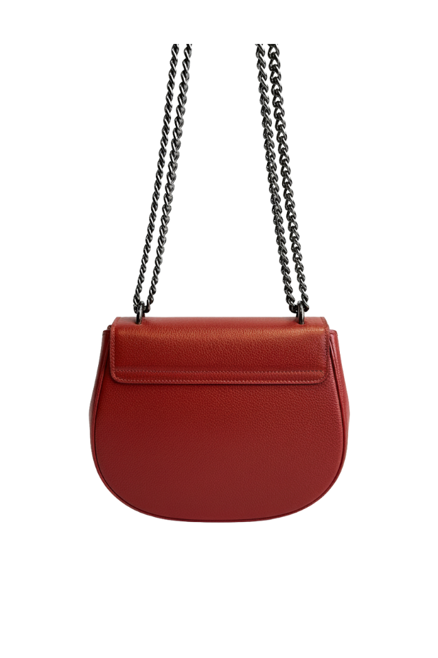 Bolsa Flower Bud vermelha