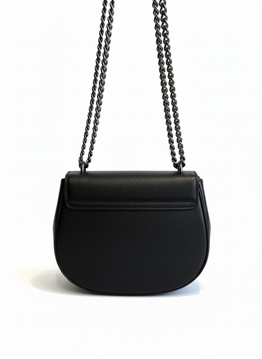 Bolsa Flower Bud Preta