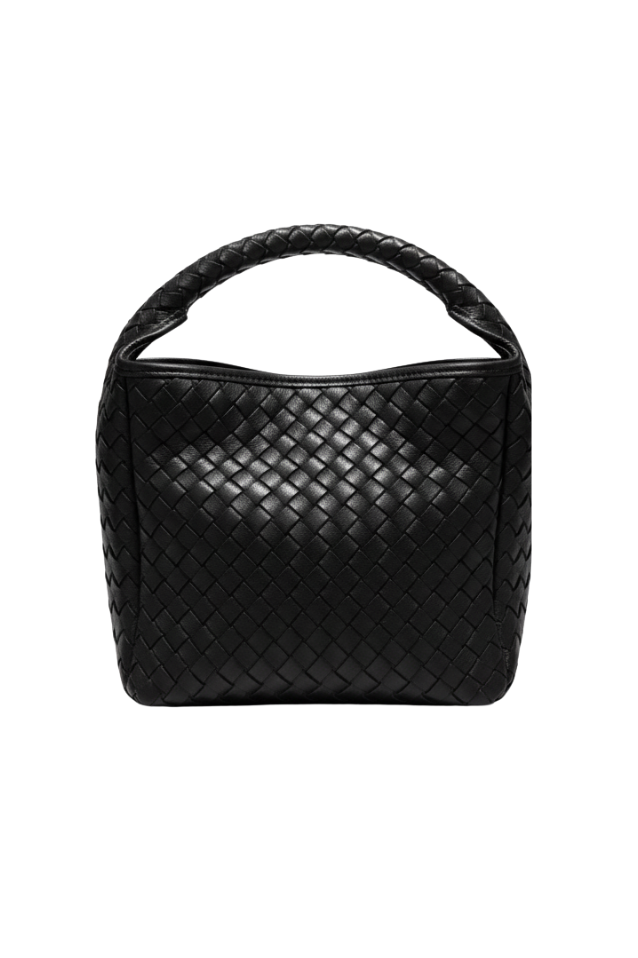 Bolsa Intrecciato Preta