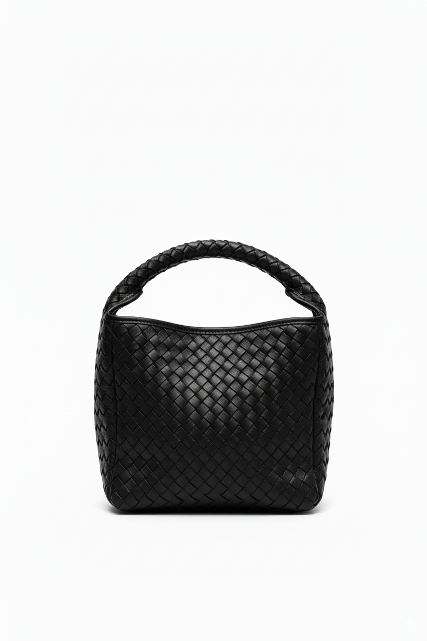 Bolsa Intrecciato Preta